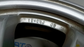Wheel disk R15x6.5J ET40 Toyota Prius 50 Prime 17-22 shade silver, curb