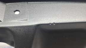 Bare rear bumper Nissan Rogue 17-20 without parking sensors, dents