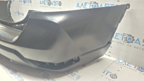 Bare rear bumper Nissan Rogue 17-20 without parking sensors, dents
