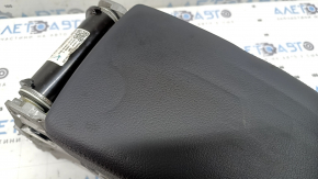 Armrest Audi A5 F5 18-19 black leather, with bracket, dents, needs cleaning