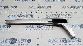 Audi A5 F5 center console trim 18-20 aluminum trimaran, with pocket, corrosion, scratches