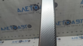 Audi A5 F5 center console trim 18-20 aluminum trimaran, with pocket, corrosion, scratches