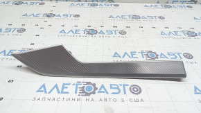 Rear left door trim molding Audi A5 F5 18-25 5D aluminum trimaran, scratches