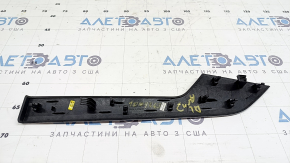 Rear left door trim molding Audi A5 F5 18-25 5D aluminum trimaran, scratches