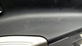 Left arch trim for Toyota Venza 21-24, black, for JBL subwoofer, with chrome trim, scratches, tear, needs cleaning