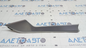 Front left door trim molding Audi A5 F5 18-25 aluminum trimaran, scratches
