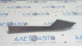 Front right door trim molding Audi A5 F5 18-19 5D aluminum trimaran, scratches, corrosion