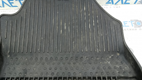 Set of floor mats for Toyota Venza 21-24 black rubber, cut, needs cleaning