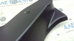 Lower left rear pillar trim Toyota Venza 21-24 black, scratches