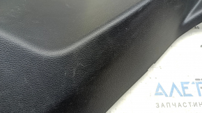 Lower left rear pillar trim Toyota Venza 21-24 black, scratches