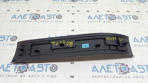 Door sill trim, inner rear left, Mercedes W167 GLE 20-26, dark grey, scratches