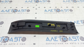 Door sill trim, inner rear right, Mercedes W167 GLE 20-26, dark grey, scratches