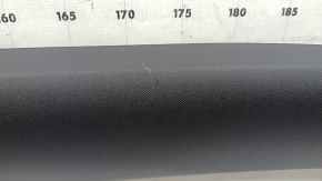 Upper trim of the trunk door of Mercedes W167 GLE 20-26, dark gray, scratches, broken fastener