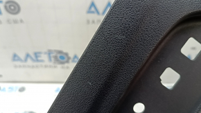 Left side driver's seat trim for Toyota Prius 50 Prime 17-22, black, electrically powered, scratches