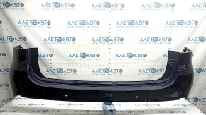 Bare rear bumper Mercedes W167 GLE 20-23 for parking sensors, blue, scratches