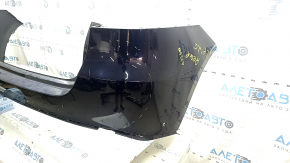 Bare rear bumper Mercedes W167 GLE 20-23 for parking sensors, blue, scratches