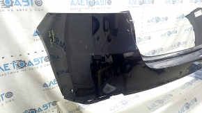 Bare rear bumper Mercedes W167 GLE 20-23 for parking sensors, blue, scratches