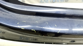 Bare rear bumper Mercedes W167 GLE 20-23 for parking sensors, blue, scratches