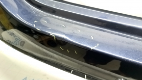 Bare rear bumper Mercedes W167 GLE 20-23 for parking sensors, blue, scratches