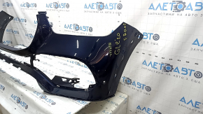 Front bare bumper Mercedes W167 GLE 20-23 for parking sensors, blue