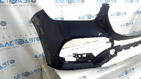 Front bare bumper Mercedes W167 GLE 20-23 for parking sensors, blue