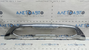 Mercedes W167 GLE 20-23 front bumper lip trim, chrome swelled, chrome corrosion