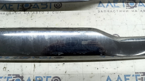 Mercedes W167 GLE 20-23 front bumper lip trim, chrome swelled, chrome corrosion