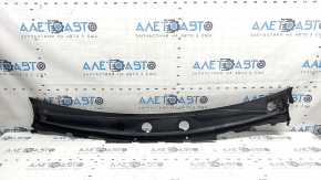Plastic central windshield wiper grille Mercedes W167 GLE 20-26, seal torn, plastic burnt out
