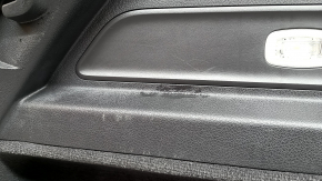 Left arch trim Mercedes W167 GLE 20-26 dark gray, for 2 rows, with lamp, with mesh, scratches, mesh stretched