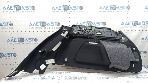 Left arch trim Mercedes W167 GLE 20-26 dark gray, for 2 rows, with lamp, with mesh, scratches, mesh stretched