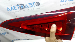 Inner tailgate light right Mercedes W167 GLE 20-23 scratches, cracks under the glass