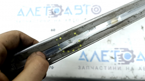 Mercedes W167 GLE 20-26 trunk door molding, chrome, guides cut off
