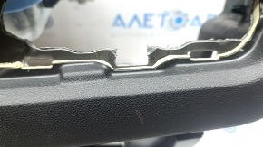 Front dashboard with AIRBAG Ford Escape MK4 23-26 for 2 speakers and start-stop button, broken air duct mount, bump on the body, cracks