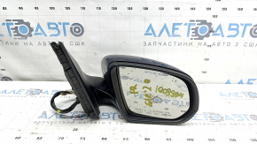 Right side mirror assembly Mercedes W167 GLE 20-25 8+8+4 turn signal, heated, backlight, BSM, camera, blue, worn