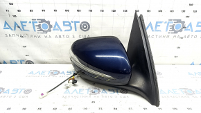 Right side mirror assembly Mercedes W167 GLE 20-25 8+8+4 turn signal, heated, backlight, BSM, camera, blue, worn
