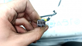 Right side mirror assembly Mercedes W167 GLE 20-25 8+8+4 turn signal, heated, backlight, BSM, camera, blue, worn