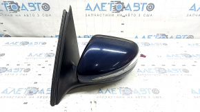 Left side mirror assembly Mercedes W167 GLE 20-23 10+8+4+2 turn signal, heated, backlight, BSM, camera, auto-dimming, blue