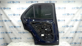 Complete rear left door for Mercedes W167 GLE 20-26, tinted, keyless, blue 890