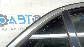 Complete rear right door for Mercedes W167 GLE 20-26, tinted, keyless, blue, glass seal is dry, scratches on molding and trim