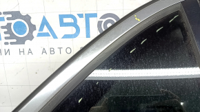 Complete rear right door for Mercedes W167 GLE 20-26, tinted, keyless, blue, glass seal is dry, scratches on molding and trim