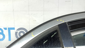 Complete rear right door for Mercedes W167 GLE 20-26, tinted, keyless, blue, glass seal is dry, scratches on molding and trim