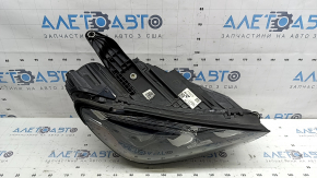 Right front headlight assembly Mercedes W167 GLE 20-23 LED with seal, scratches, needs polishing, yellowing LED