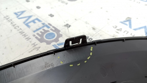 Rear left wing arch trim Mercedes W167 GLE 20-23 structure, scratches, cracked mount