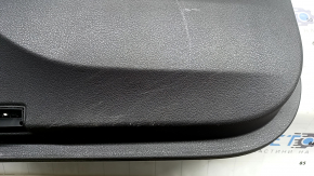 Door trim panel front left complete Mercedes W167 GLE 20-25 dark gray, insert and armrest brown leather, molding under the tree, with handle, Burmester, scratches, broken glass of the lamp