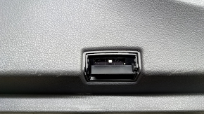 Door trim panel front left complete Mercedes W167 GLE 20-25 dark gray, insert and armrest brown leather, molding under the tree, with handle, Burmester, scratches, broken glass of the lamp