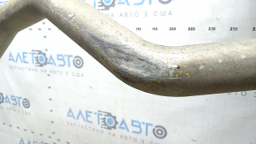 Exhaust line middle part with barrel Jeep Grand Cherokee WL 22-24 PHEV for 1 exhaust, dented bracket, crushed