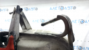 Exhaust line middle part with barrel Jeep Grand Cherokee WL 22-24 PHEV for 1 exhaust, dented bracket, crushed