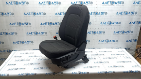 Driver's seat Ford Escape MK4 23-26 electric, without airbag, black fabric with white stitching, for cleaning