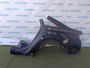 Quarter wing rear left Audi A6 C8 19-25 sawed off, blue