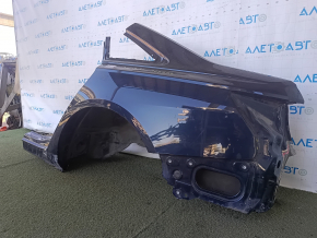 Quarter wing rear left Audi A6 C8 19-25 sawed off, blue